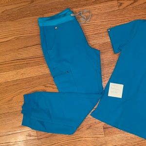 Figs Teal Zamora Joggers